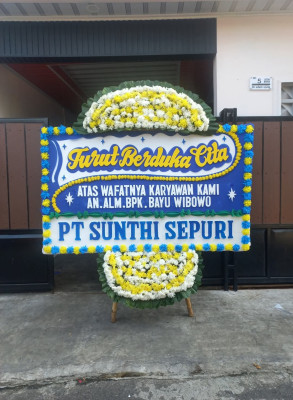 Papan Bunga Duka di Oesapa